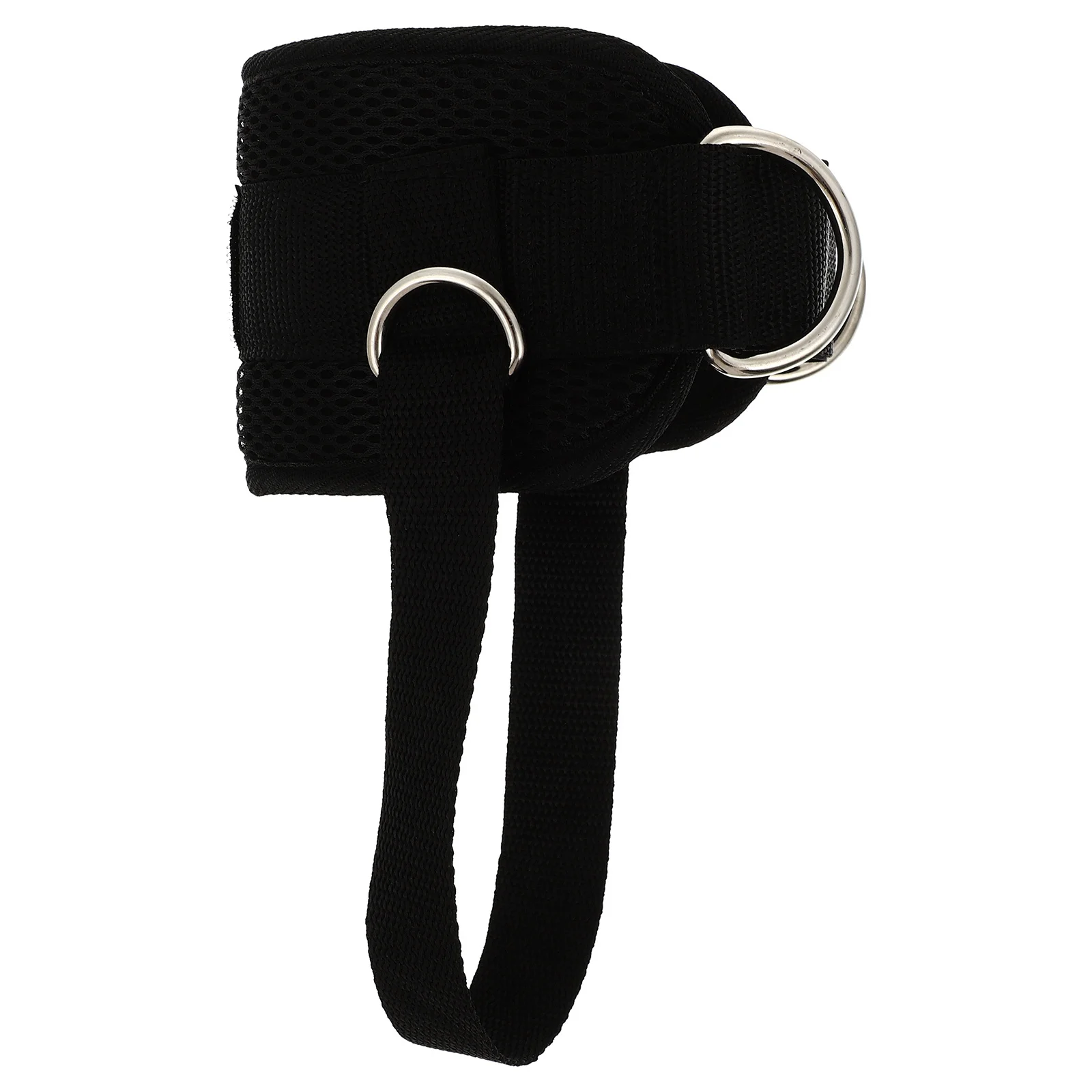 

Leg Straps Ankle for Working Out Buckle Support Black Polyester Blend Exercise Equipment Fitness