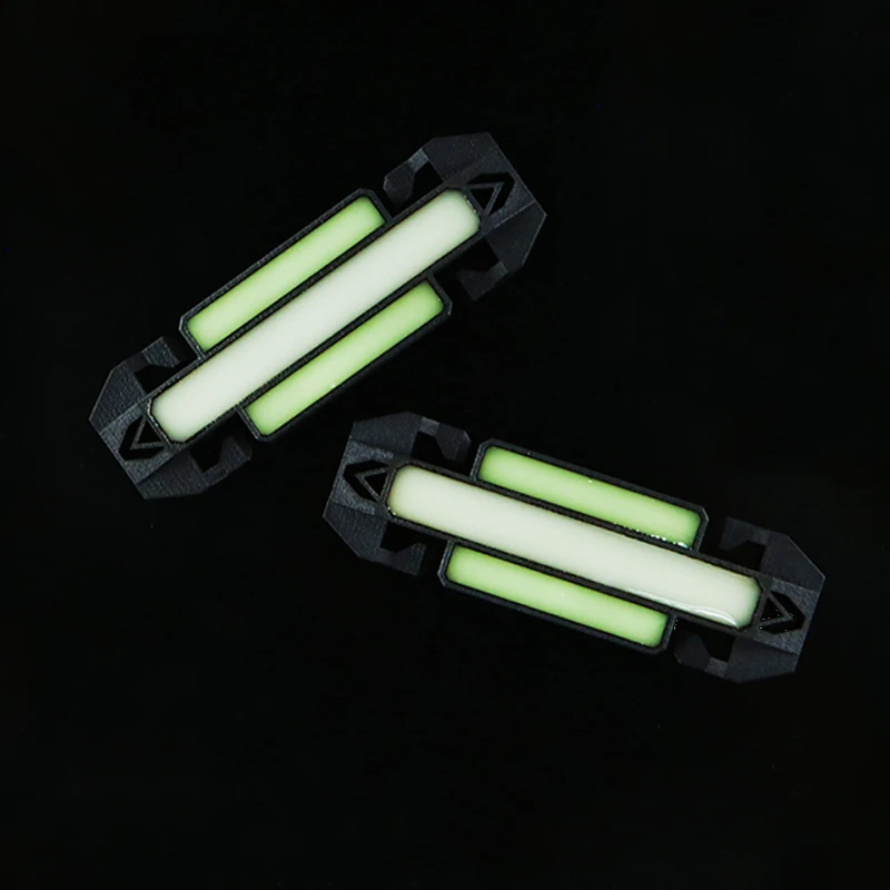 

Luminous Molle Label Buckle Backpack Webbing Tactical Clip Accessories Universal Glow in the Dark Markers Backpack Decorative