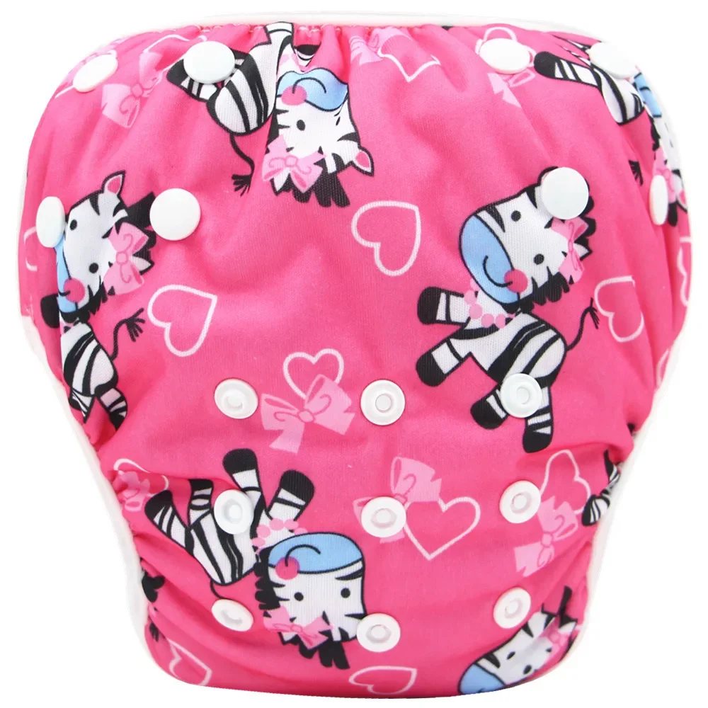 

2022 New Baby Swim Diapers Waterproof Adjustable Cloth Diapers Pool Pant Swimming Diaper Cover Reusable Washable Baby Nappies