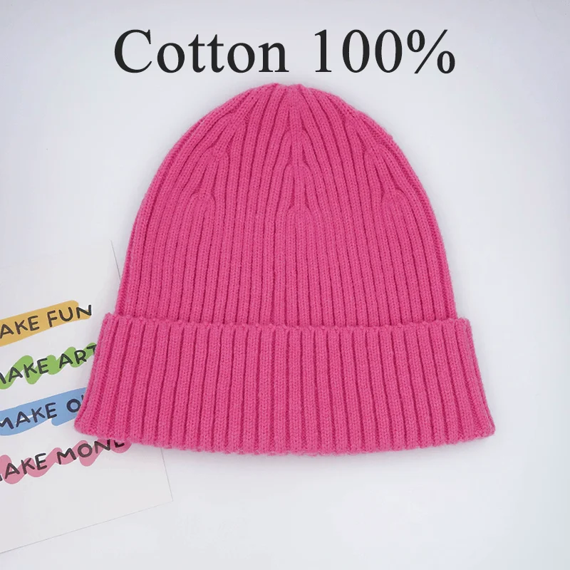 

Children Hot Pink Winter Warm Round Knitted Hat