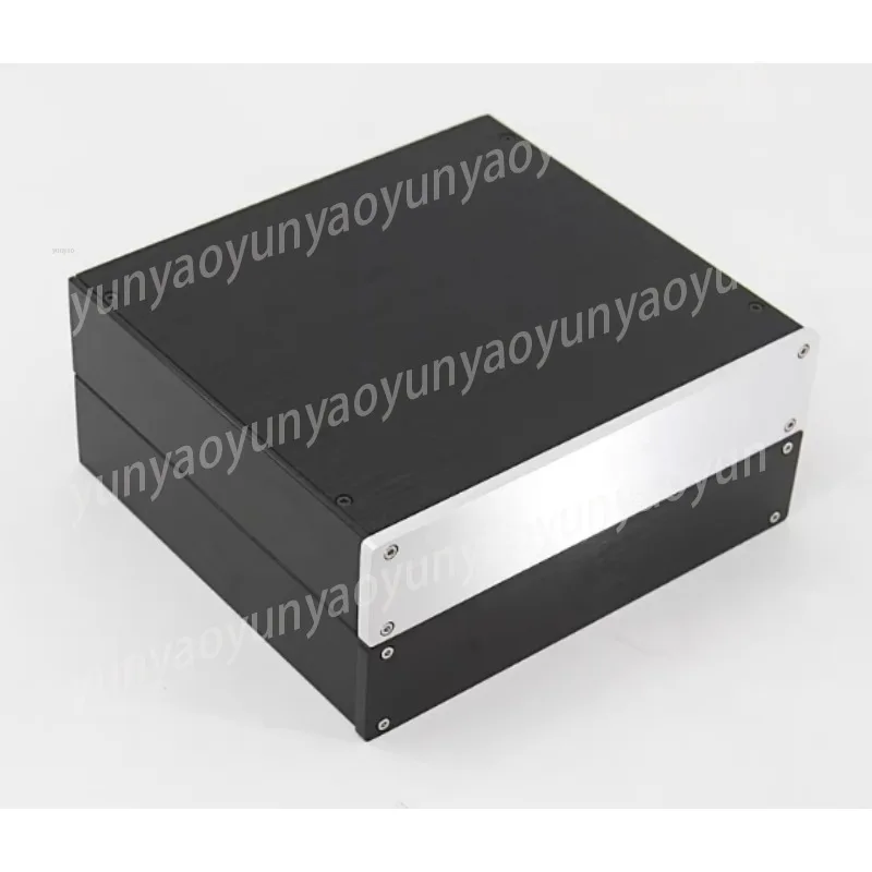 2204 Aluminum Mini Case, 1U Full Metal Enclosure for Preamp DAC, DIY Audio Project Box