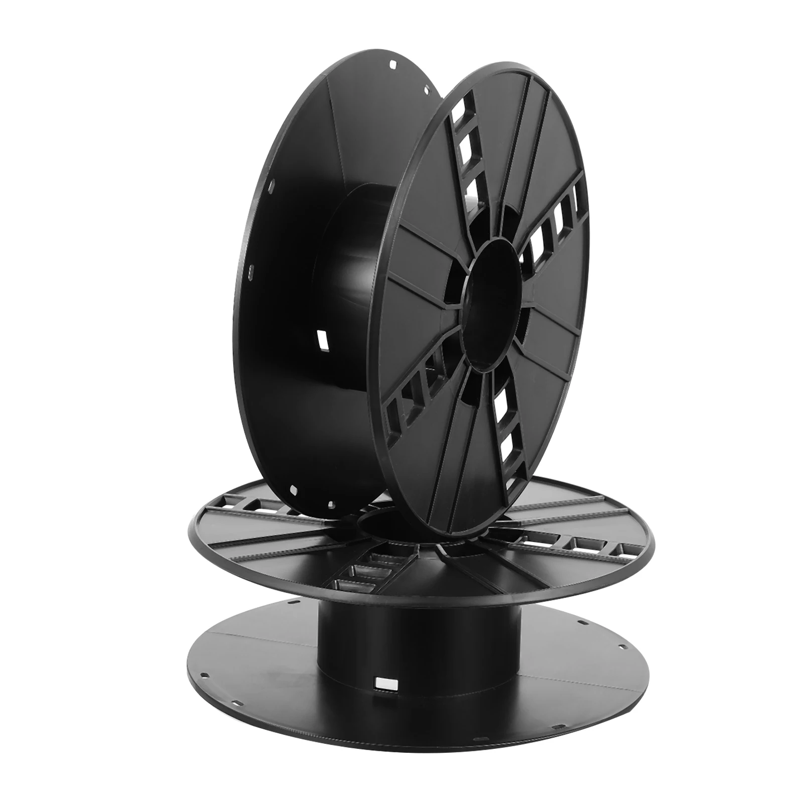 

2 Pcs Spool Pay-off Reel Cord Storage Organizer Extension Indoor Extention Plastic Cable