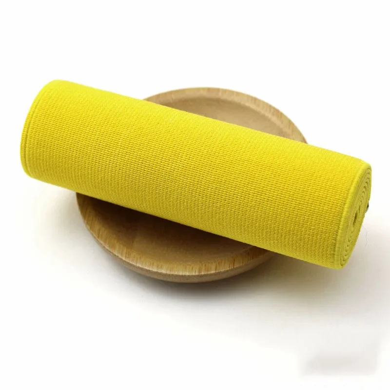 Meetee 1/2M 10cm Breite Elastische Bands Für Unterwäsche Farbe doppelseitige Gummi Band Schuhe Kleidung gummi Bänder DIY Zubehör