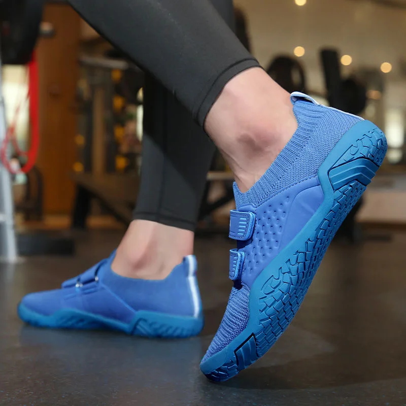 Summer Weight Lifting Shoe for Men Black Blue Squat Shoes Mens Designer Indoor Sport Shoes Man Breathable Gym Training Shoe