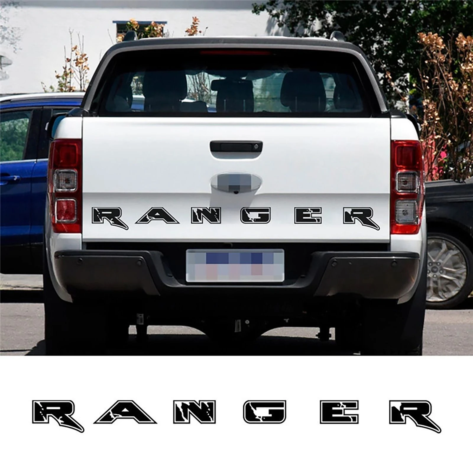 

Suitable for Ford Raptor body stickers, Ranger lettering rear compartment car decals, decorative truck tail stickers
