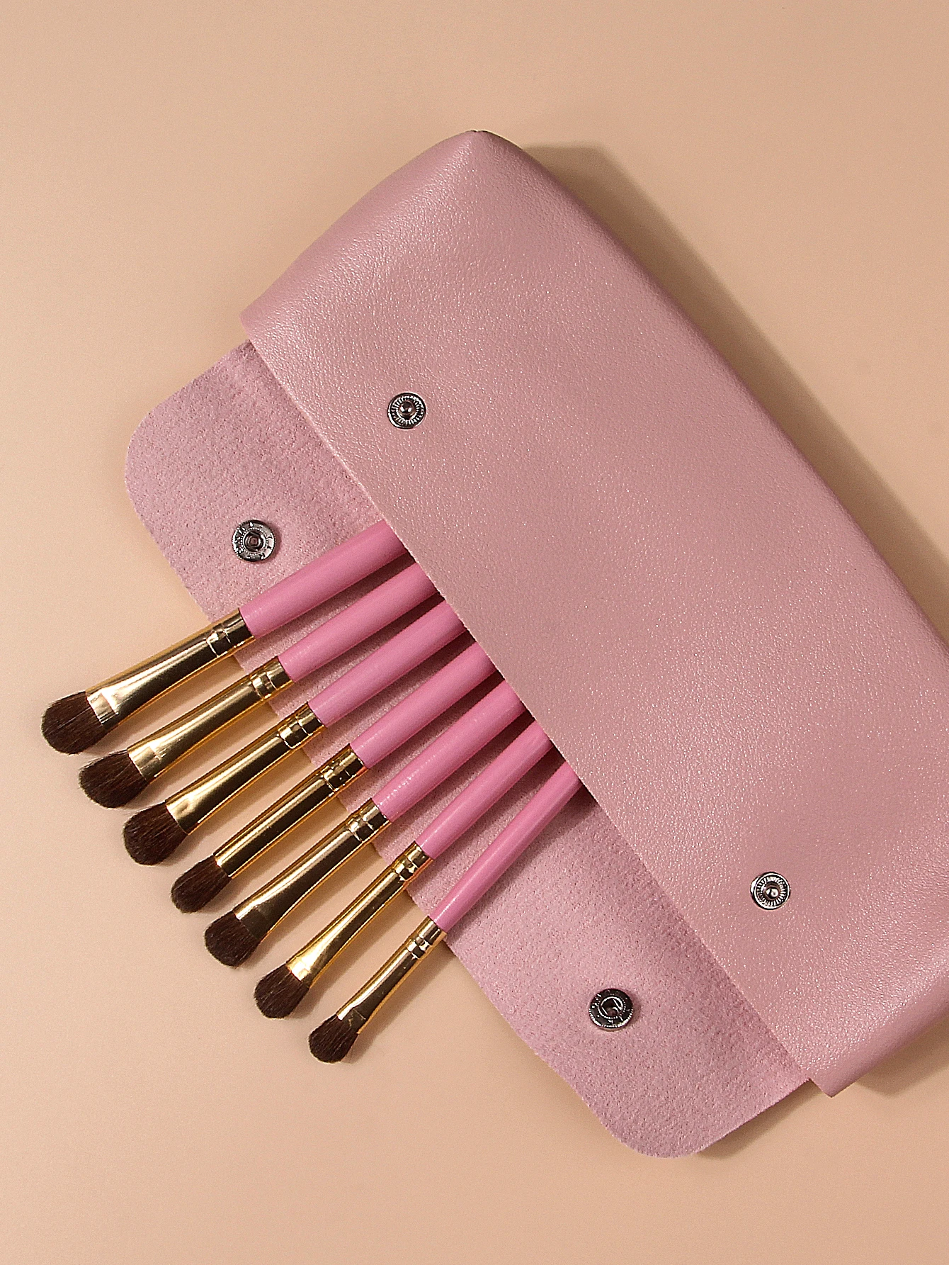 8PCS 아이 메이크업 브러쉬 세트, 부드러운 아이섀도 브러쉬, 블렌딩 브러쉬, 눈썹 브러쉬, 다기능 브러쉬 세트 및 보관 가방