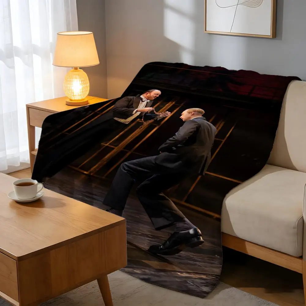Measure For Measure Throw High-Density Short Plush Blanket For Sofa Nap Air-Conditioned Room Soft Skin-Friendly