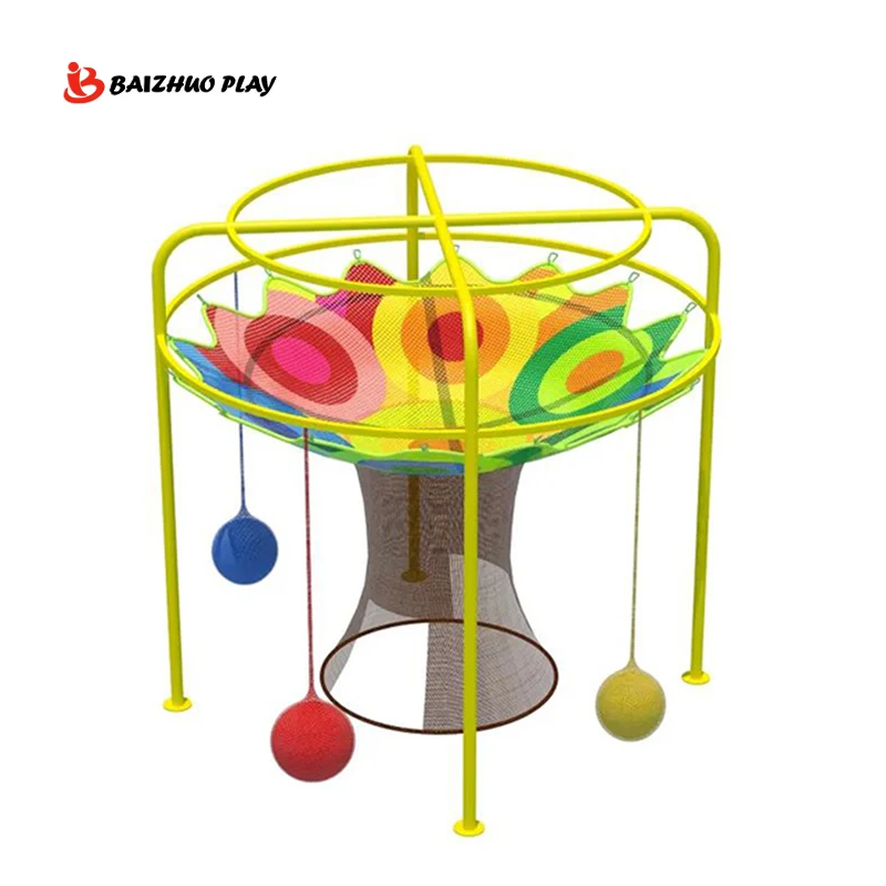 Commercial Safety Children Amusement Park Game Rainbow Climbing Net Kids Love Play Toys Kindergarten Equipments For Sale