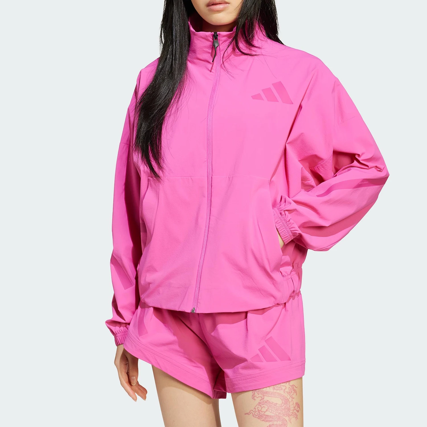 

Adidas genuine Sports Training Women's Fashion Stand-Collar Jacket JP4191