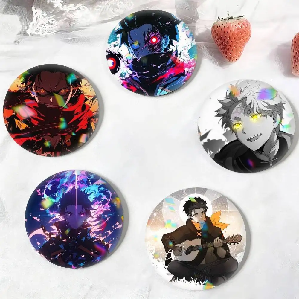 N-Natsuki S-Subaru R-Re ZERO Anime  25mm 32mm 44mm 58mm 75mm Brooches Badges Pins for Accessories Gift