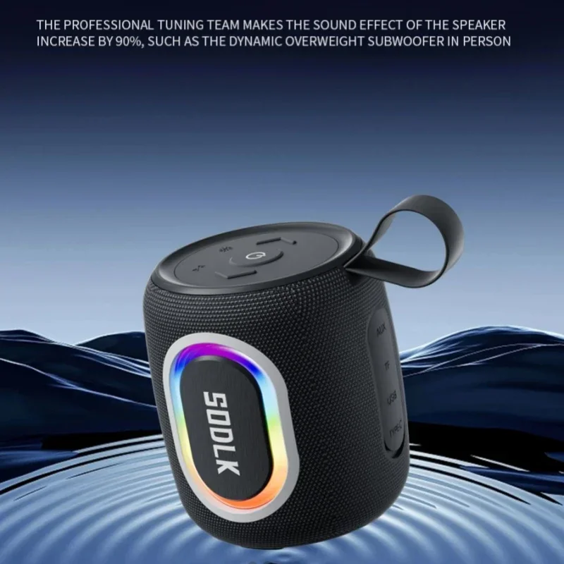 

SODLK T13 15W high-power portable speaker Powerful wireless bass speaker TWS bass system Boombox caixa de som Bluetooth