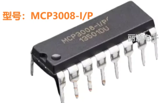 2-5PCS  MCP3008-I/P  MCP3008-I MCP3008-1  MCP3008  MCP 3008  DIP-16