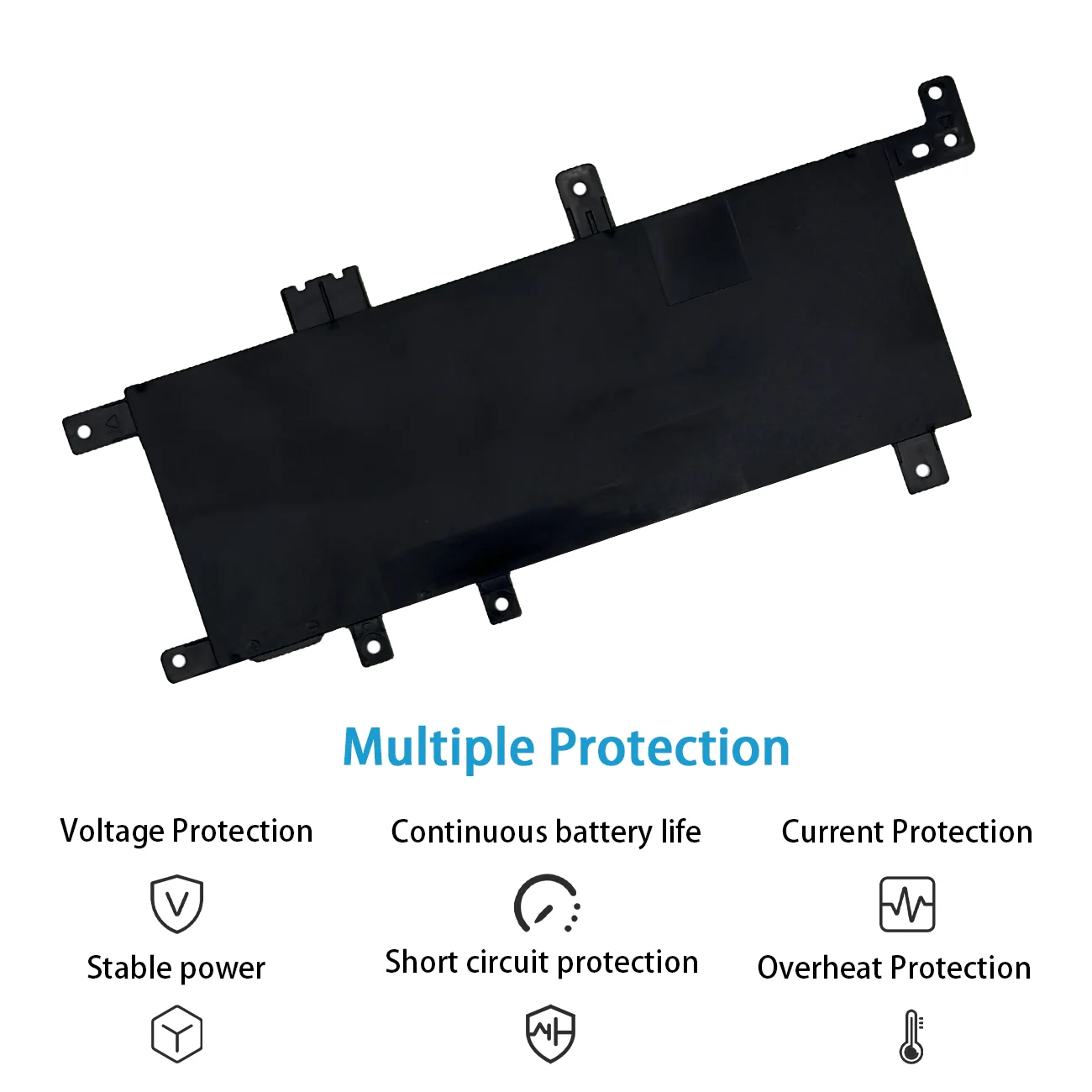 C21N1634  Laptop Battery for Asus A580U A580B X580U X580B A542U R542U R542UR X542U V587U FL5900L FL8000U F580U 38WH