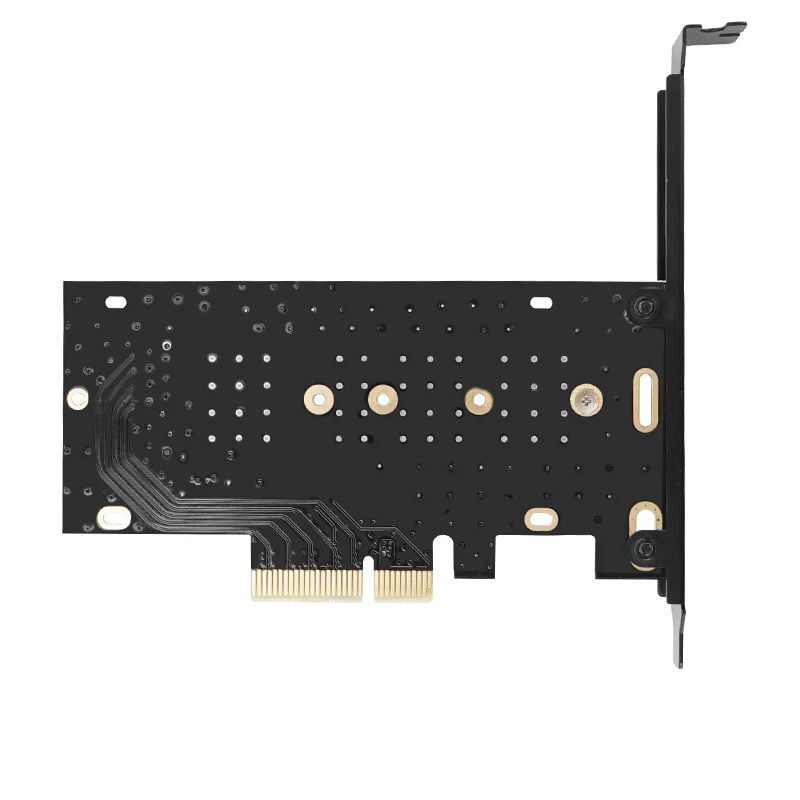 ICOOLAX tarjeta adaptadora PCIe a M.2, tarjeta de expansión NVMe para ordenador de escritorio, unidad de estado sólido NGFF SSD, tarjeta de expansión de clave M