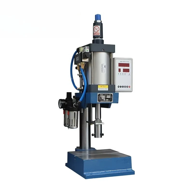 Pneumatic Press YD-125 Single Column 800KG Automatic Pneumatic Punching Machine Curtain Eyelet Machine