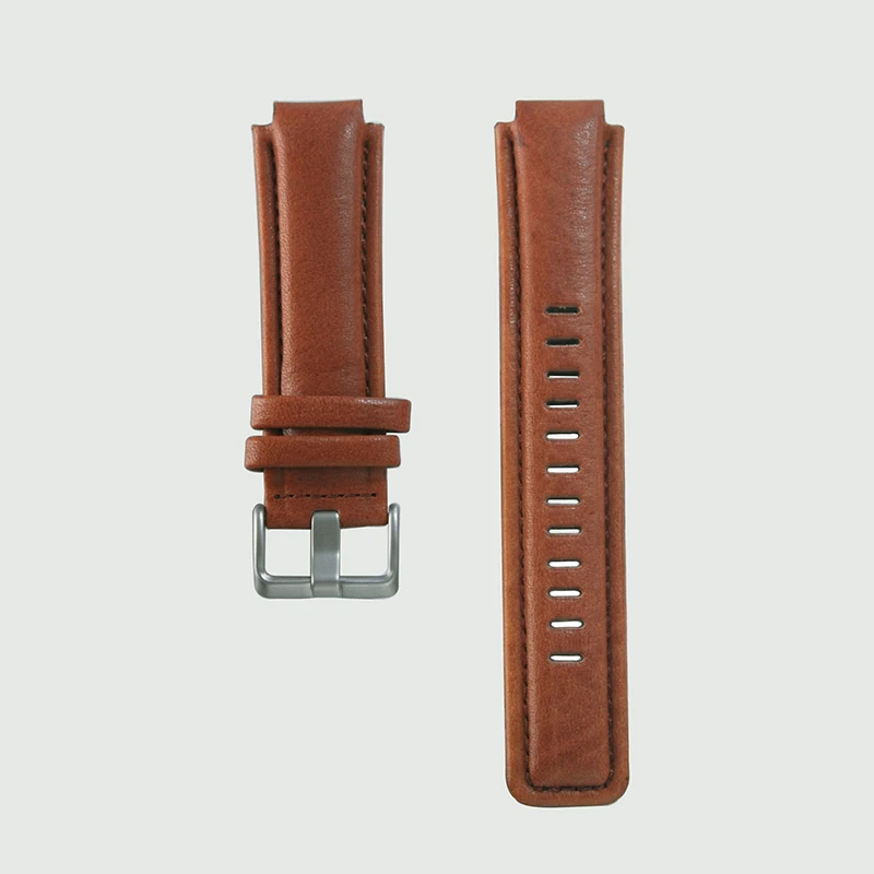 Genuine Leather Watch band Watch Strap.Replacement for Timex T45601 & T2N721 E-tide Compass Watches