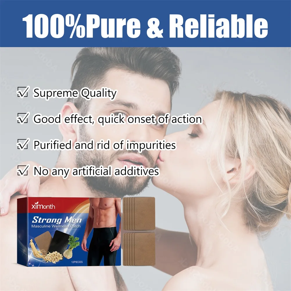 Prostate Health Navel Patch Natural Herbal Bladder Control Paster Prostate Gentle Convenient Treatments Patch For Men's Health