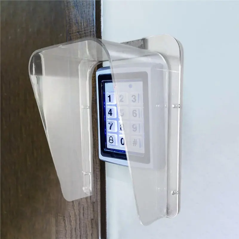 ABXD لملحقات جرس الباب بالفيديو-غطاء المطر المقاوم للماء حامي درع واقي التحكم في الوصول غطاء لوحة المفاتيح للخارجية U #4