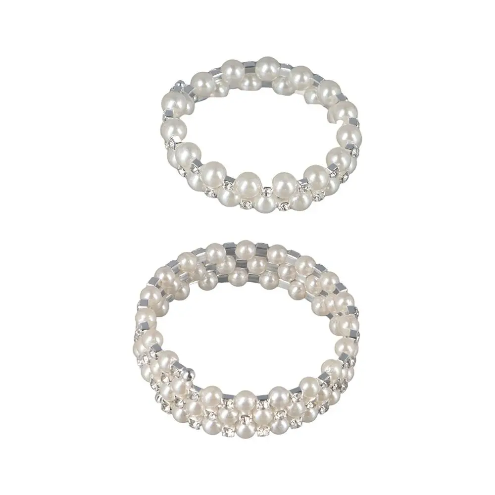 Kristallketten-Armbänder mit breiten Charm-Anhängern, Perlenarmbänder, mehrschichtige Perlenarmreifen – Detail 6