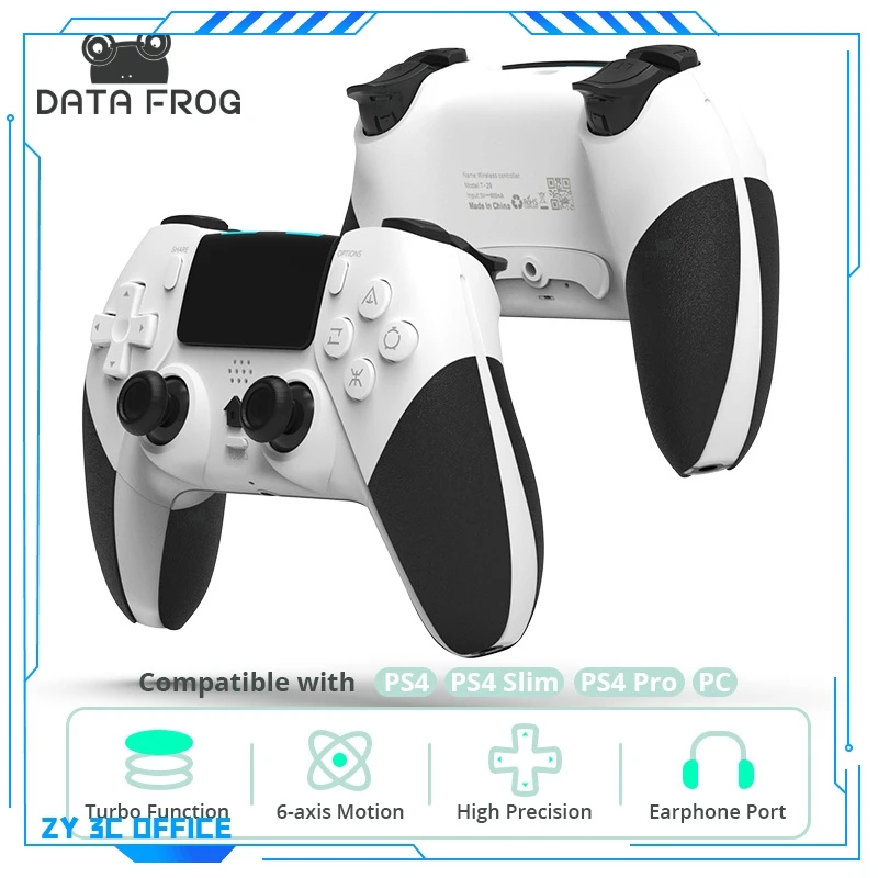 

Suitable for Ps4/Slim/Pro wireless Bluetooth game controller with built-in turbo and button mapping function for remote control