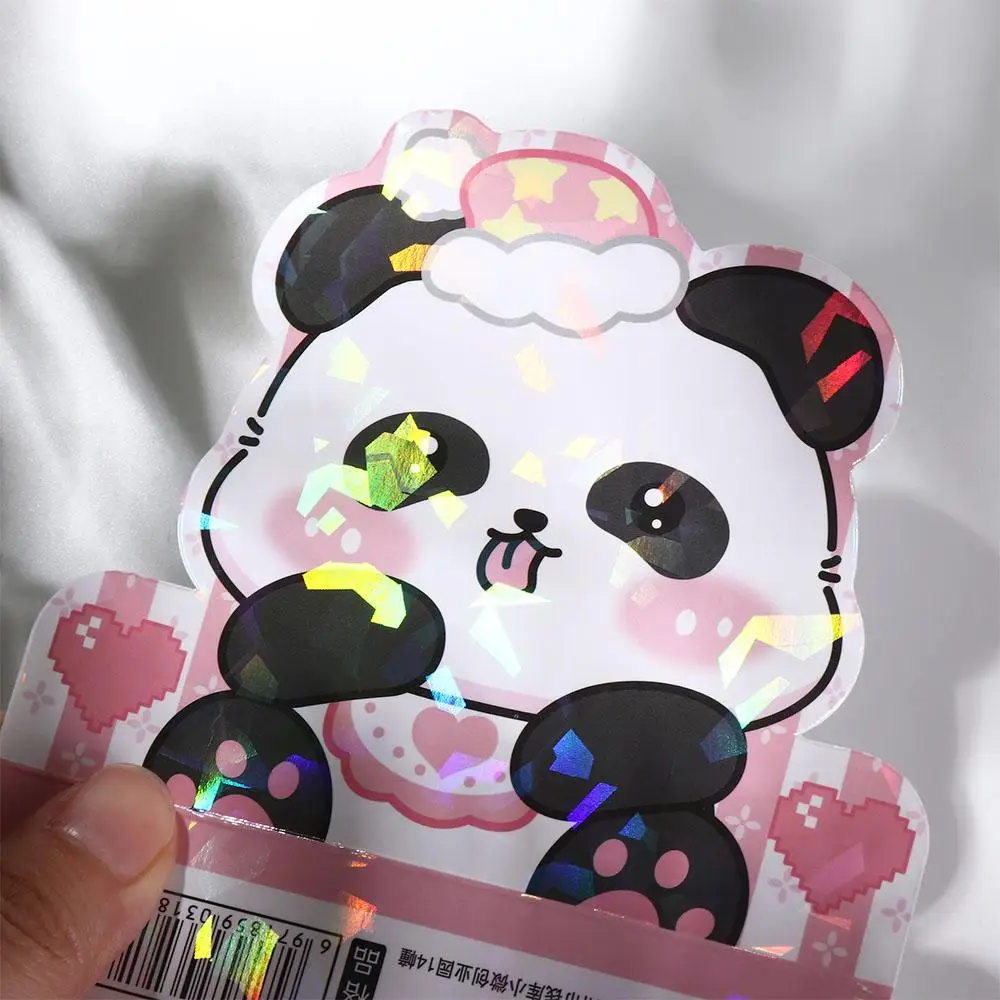 น่ารักตลก Kawaii PANDA สติกเกอร์กระดาษแฟชั่นการ์ตูน PANDA สติกเกอร์ DIY สัตว์สติกเกอร์ตกแต่งเด็กวัยหัดเดิน