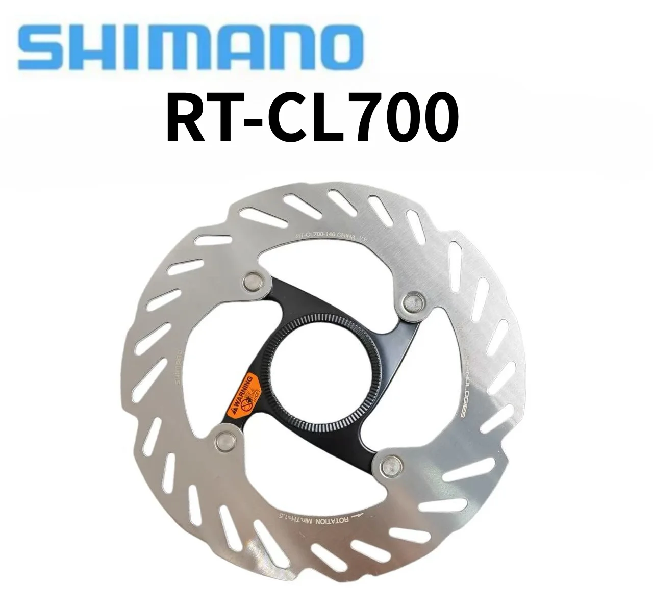 Shimano RT-CL700 Center Lock Disc Brake Rotor Ice-Tech 3D Aluminum Carrier 140/160mm Bicycle Rotor