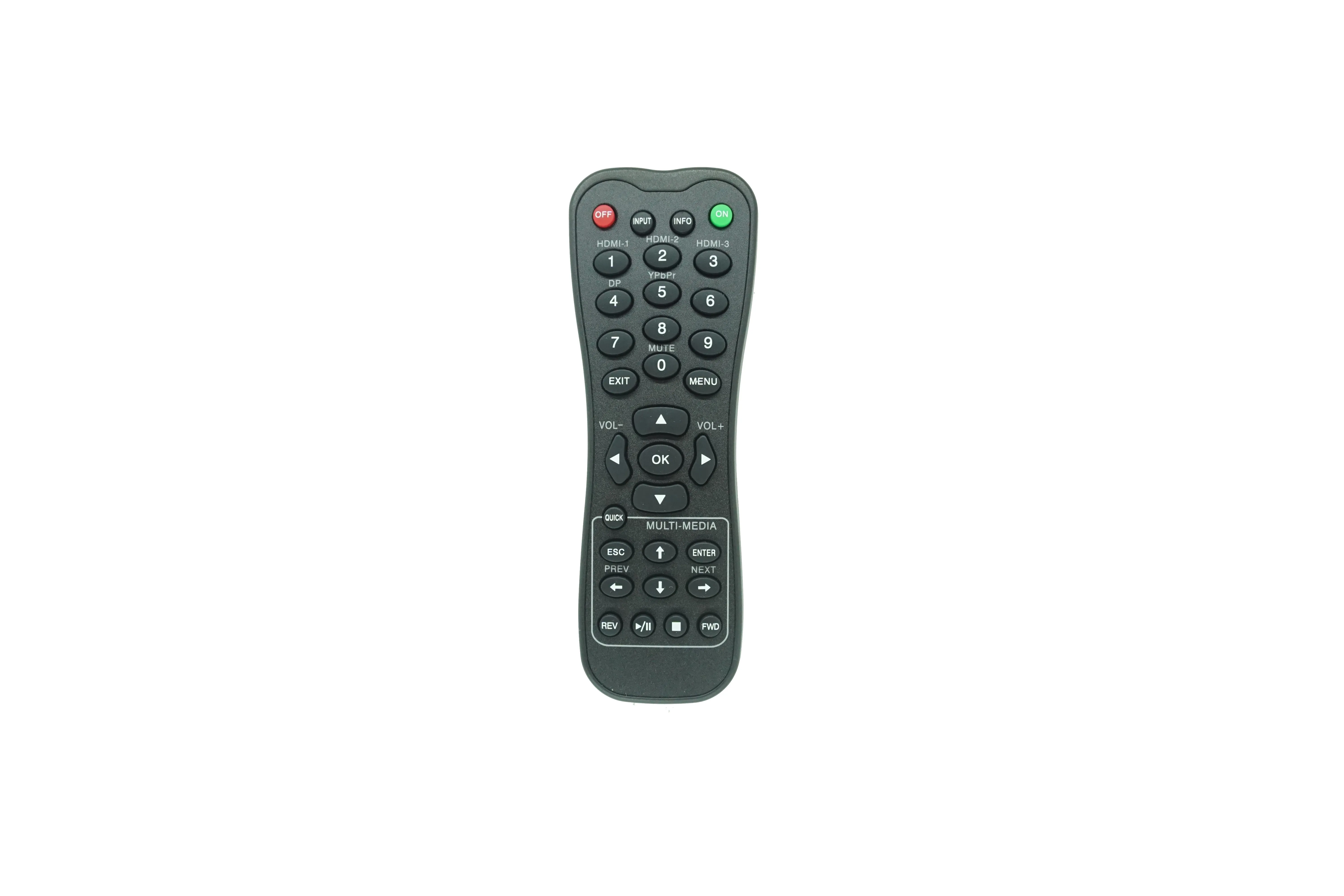 

Пульт дистанционного управления, совместимый с Iiyama ProLite LH5550UHS LH5550UHS-B1 LH6050UHS LH6550UHS TH5565MIS LH5565S ЖК-монитор HDTV TV