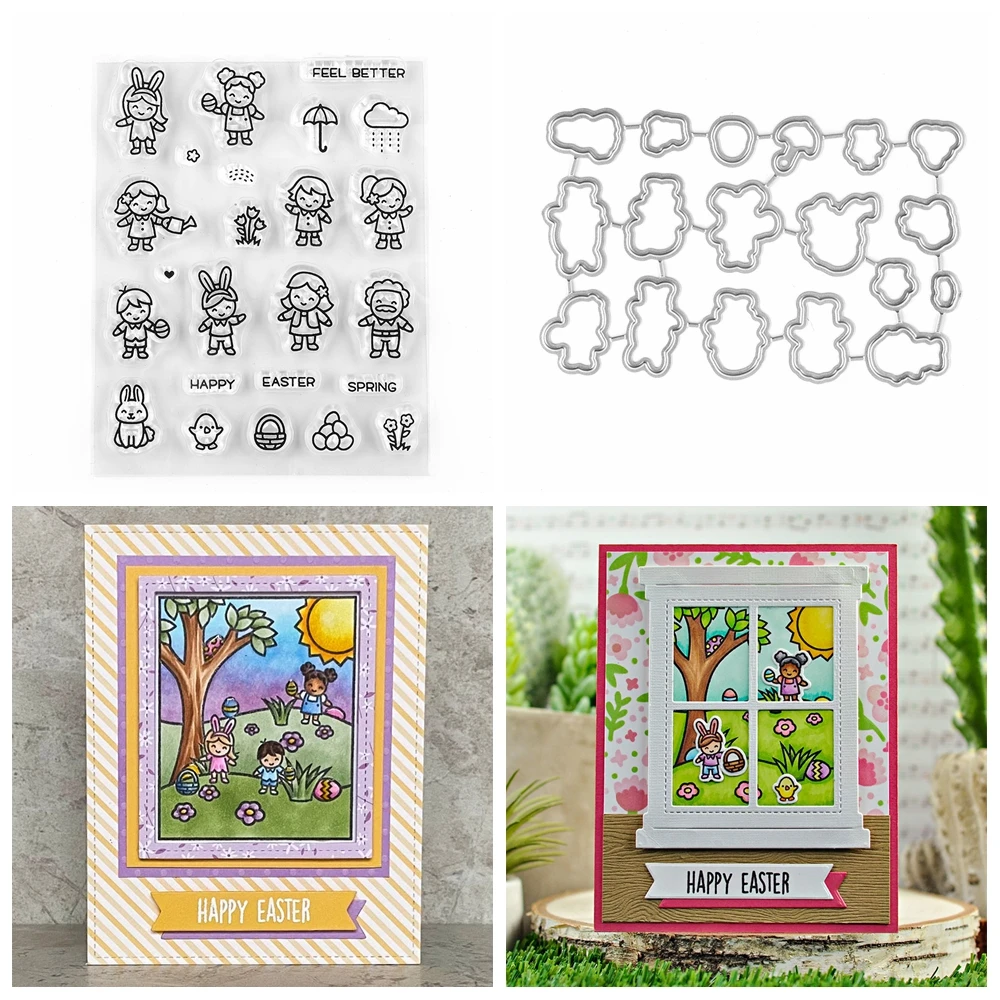 Clear Stamps and Cutting Dies  - Clear Silicone Stamps For Card Making recension och pris