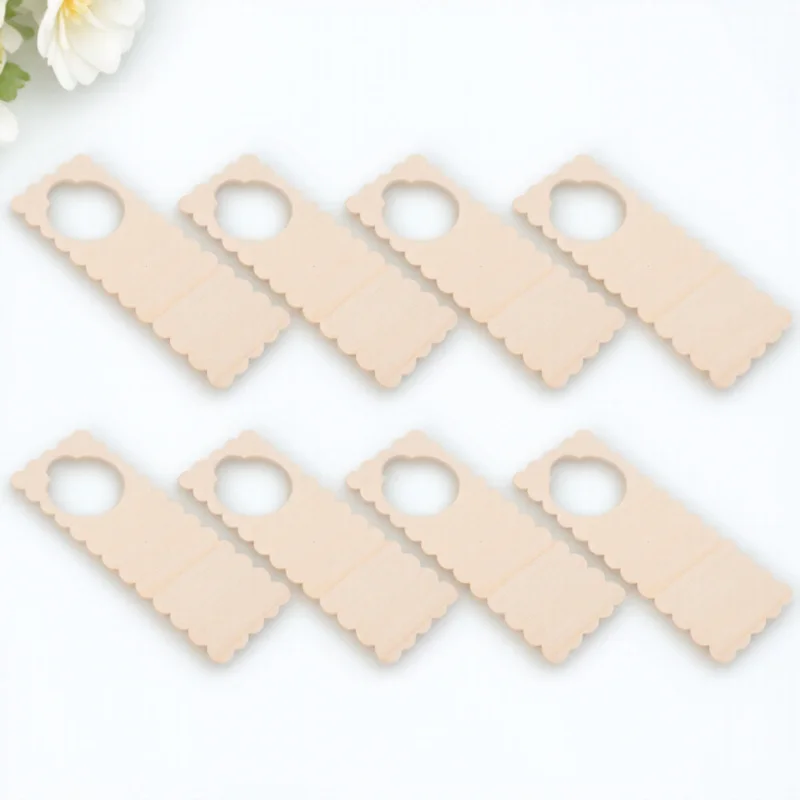 10 قطعة علامة باب خشبية فارغة معلقة اللوحة Diy بها بنفسك الكتابة على الجدران الديكور الحرفية لم تنته الخشب قلادة للمنزل هدية ديكور #6