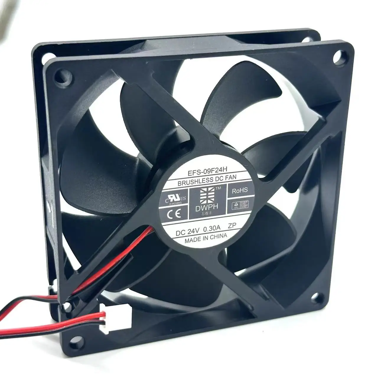 

Ltsf For DWPH EFS-09E24H DC 24V 0.30A 90x90x25mm 2-Wire Server Cooling Fan 9cm