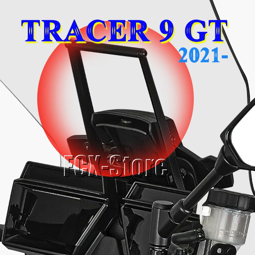 2021- For Yamaha TRACER 900 TRACER 9 GT NEW Motorcycle Accessories GPS Phone Navigation Bracket USB Charger Holder Mount Stand