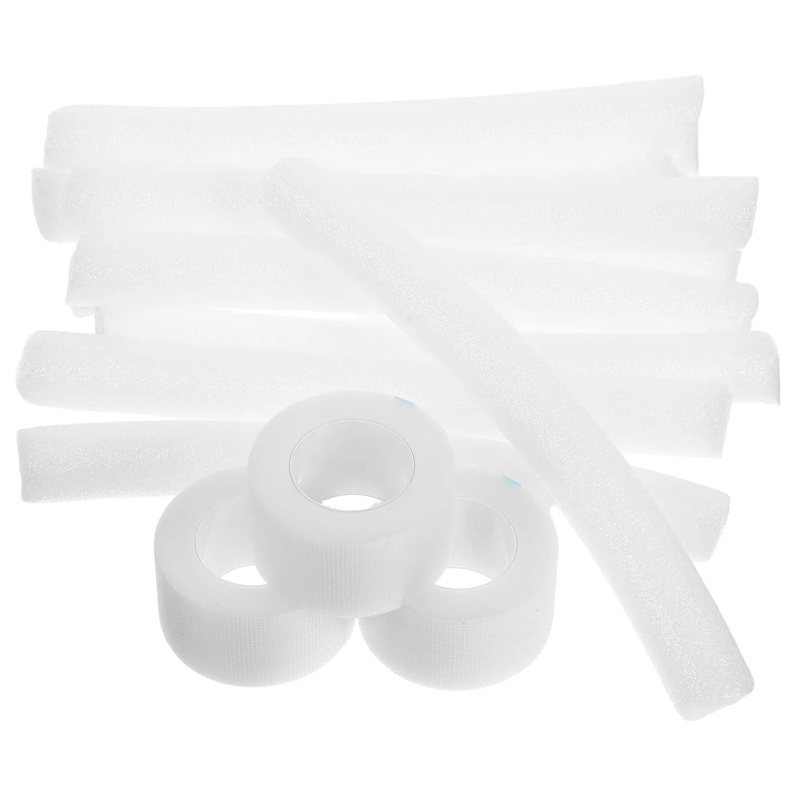 

10pcs Dog Ear Stand Fixed Support Puppy Ear Standing Supply Pet Puppy Accessory White Tying Device Soft Foam Sticks Tape Safe