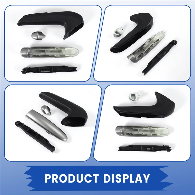 

10PCS Black Emergency Car Interior Parking Hand Brake Handle Lever Grip Cover For Honda Civic 2006-2011 47115-SNA-A82ZA