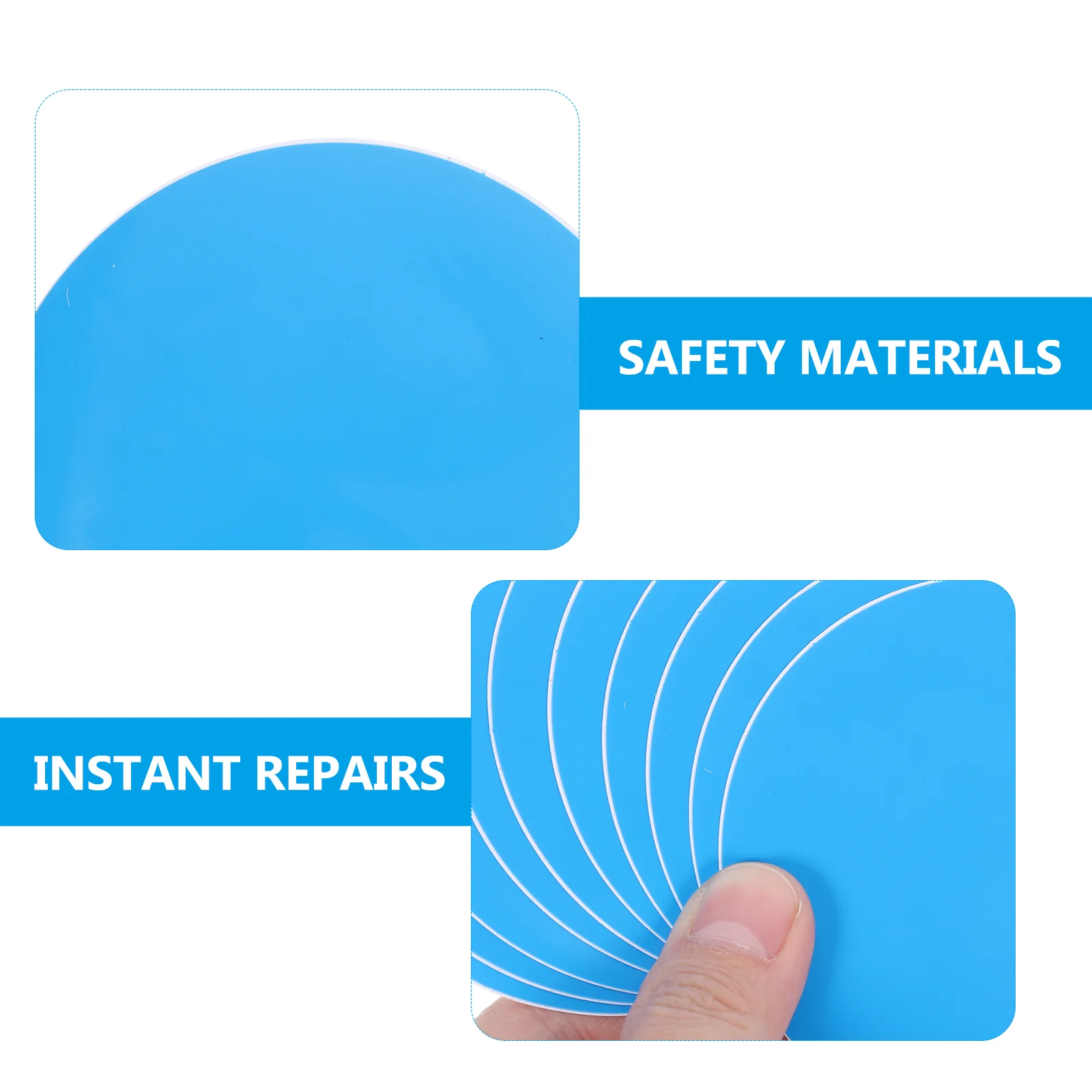 Pvc Repair Glue Swimming Ring Patch Waterproof Self-Adhesive Beds Pool Liner Rubber Boat Kit