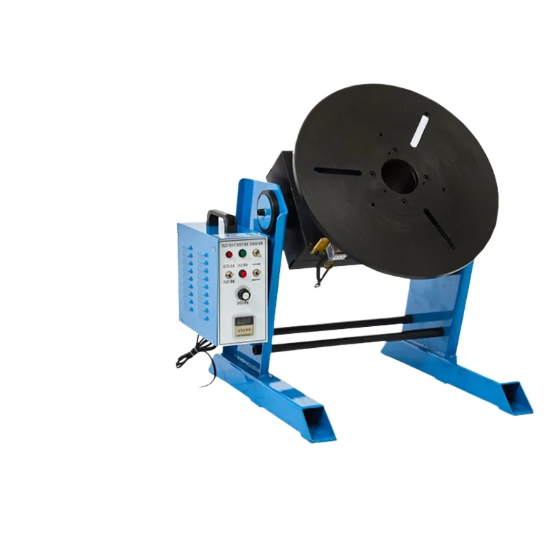 

Сварочный позиционер, автоматический сварочный позиционер 100 кг, фланец через отверстие, кольцо для труб, сварочное оборудование для вращающегося стола