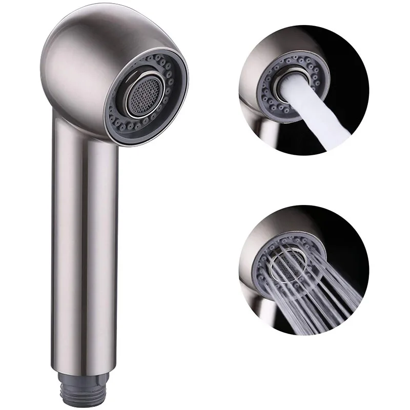 

Kitchen Pull Out Showerhead Dual Function Sink Telescopic Faucet Handheld Showerhead Faucet Accessories
