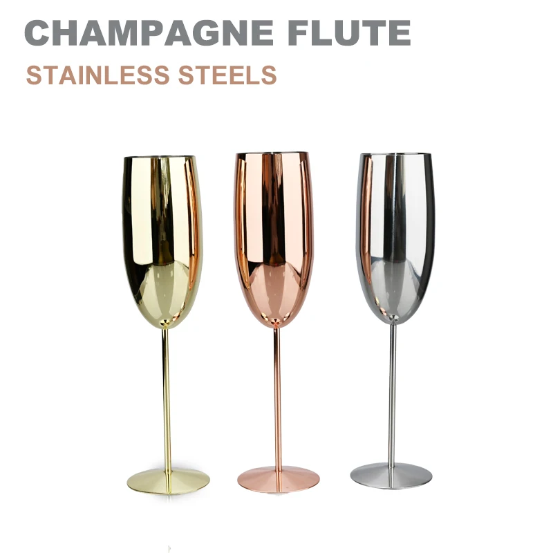 

Stainless Steel Wine Glasses Unbreakable Metal Cocktail Glasses 250 Ml, for Drinking Cocktails and Wine at Bar and Home Bar Cup