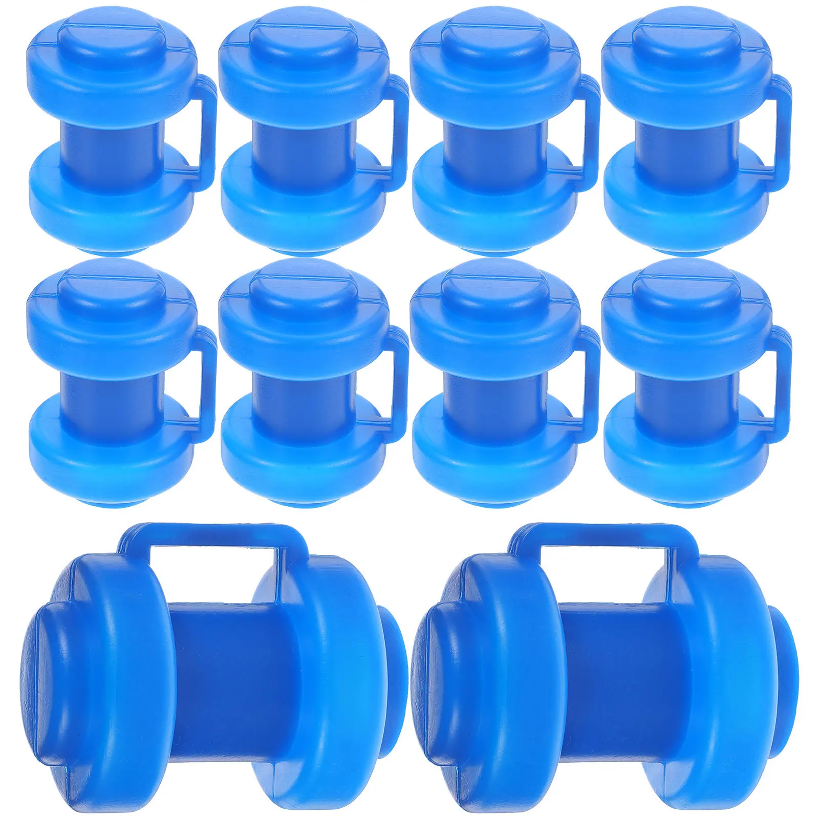 

10pcs Trampoline Pole Caps Pp Durable Replacement Parts For Enclosure Frame Connection Trampoline Accessories Small Rod Covers