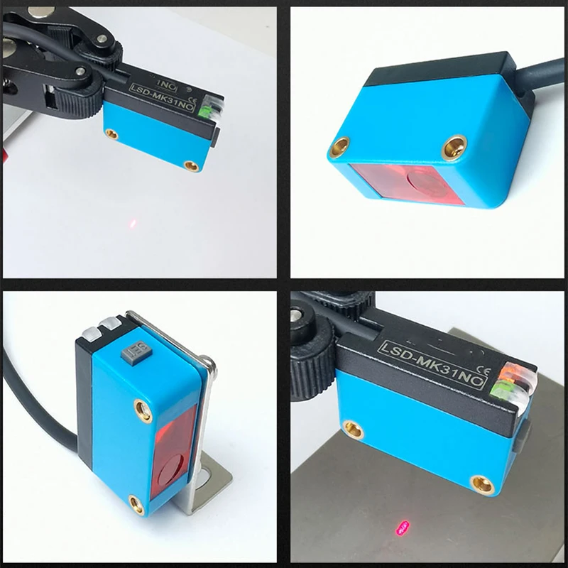 laser sensor Long-distance recognition color mark sensor anti-shake positioning speed measurement switch