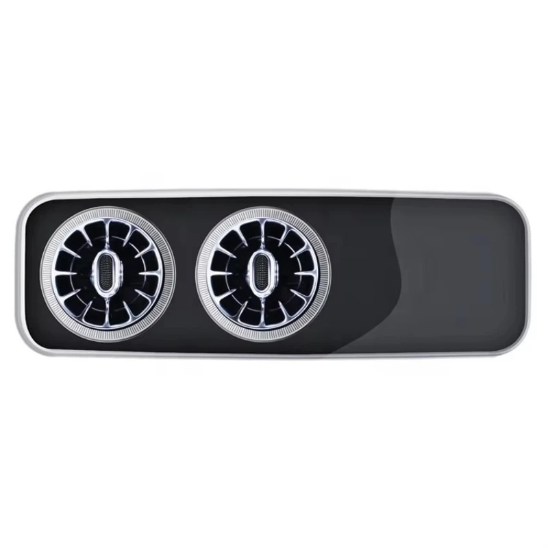 Twin turbine out trend roof car vent air conditioner interior accessories