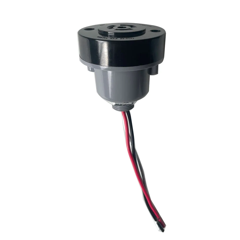 IP67 twist lock photocontrol receptacle 360 degree rotatable NEMA 3 pin photocell socket