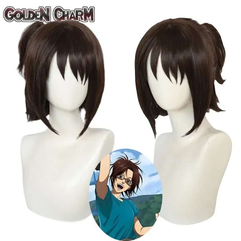 

Косплей Yibin Attack on Titan Han Ji Zoe Hange Zoe Cos парик аниме парик Mulini парик высокая термостойкость сетка