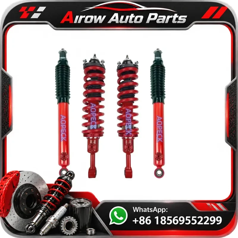 2 Inch Lift Kit Foam Cell Shock Absorber For GX470 High Performance Suspension Upgrade Universal Fitment Off Road