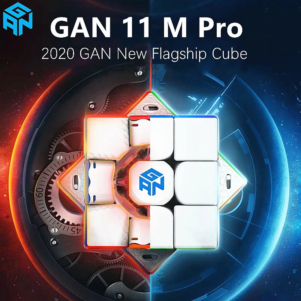 [JudyCube] Gan 11 M Pro UV Magnetic Magic Speed Cube Stickerless Professional Fidget Toys GAN11 UV Cubo Magico Puzzle
