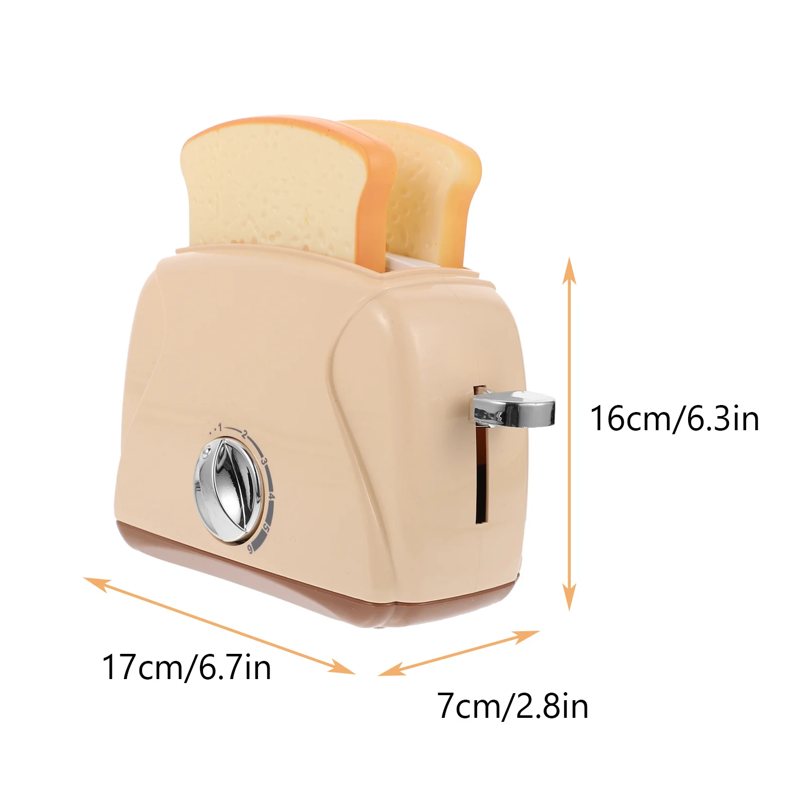 1pc máquina de pão display mini torradeira para jogar casa fingir brinquedo educativo decoração desktop móveis simulados