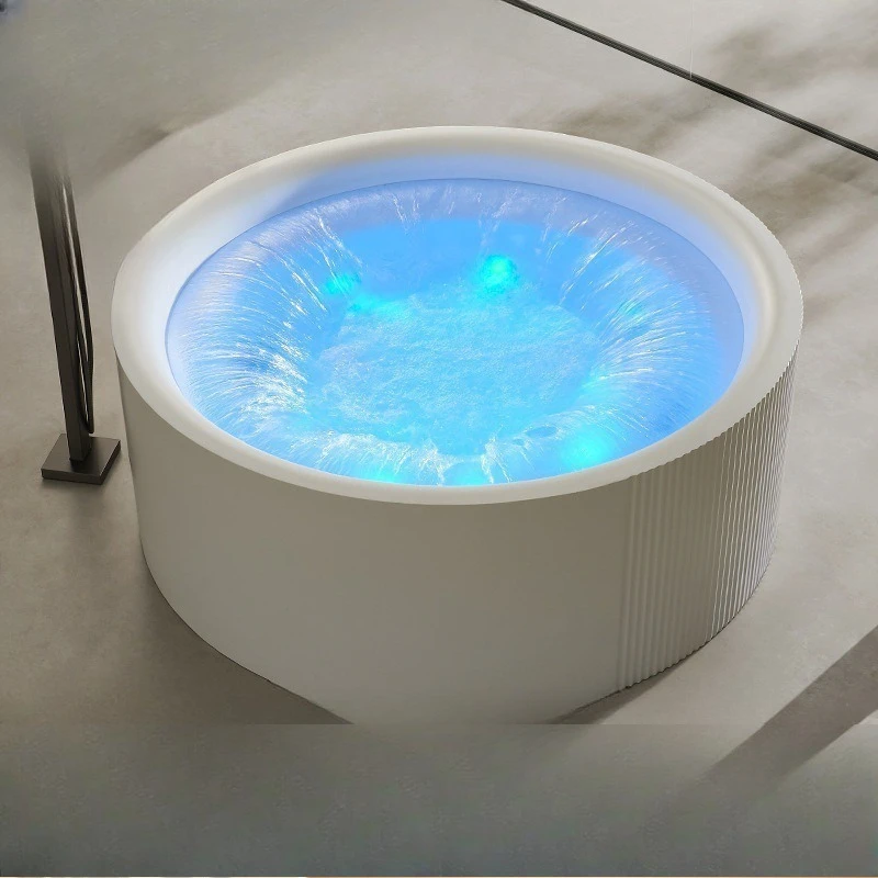 

Acrylic Jacuzzi, Home Freestanding Round, Double Bath