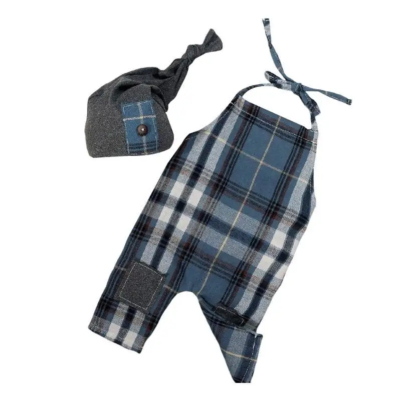 

U13F Sweet Newborn Boy Photography Gear Valuable moment Newborn Boy Photo Outfit Infant Boy Picture Excellent Outfits set