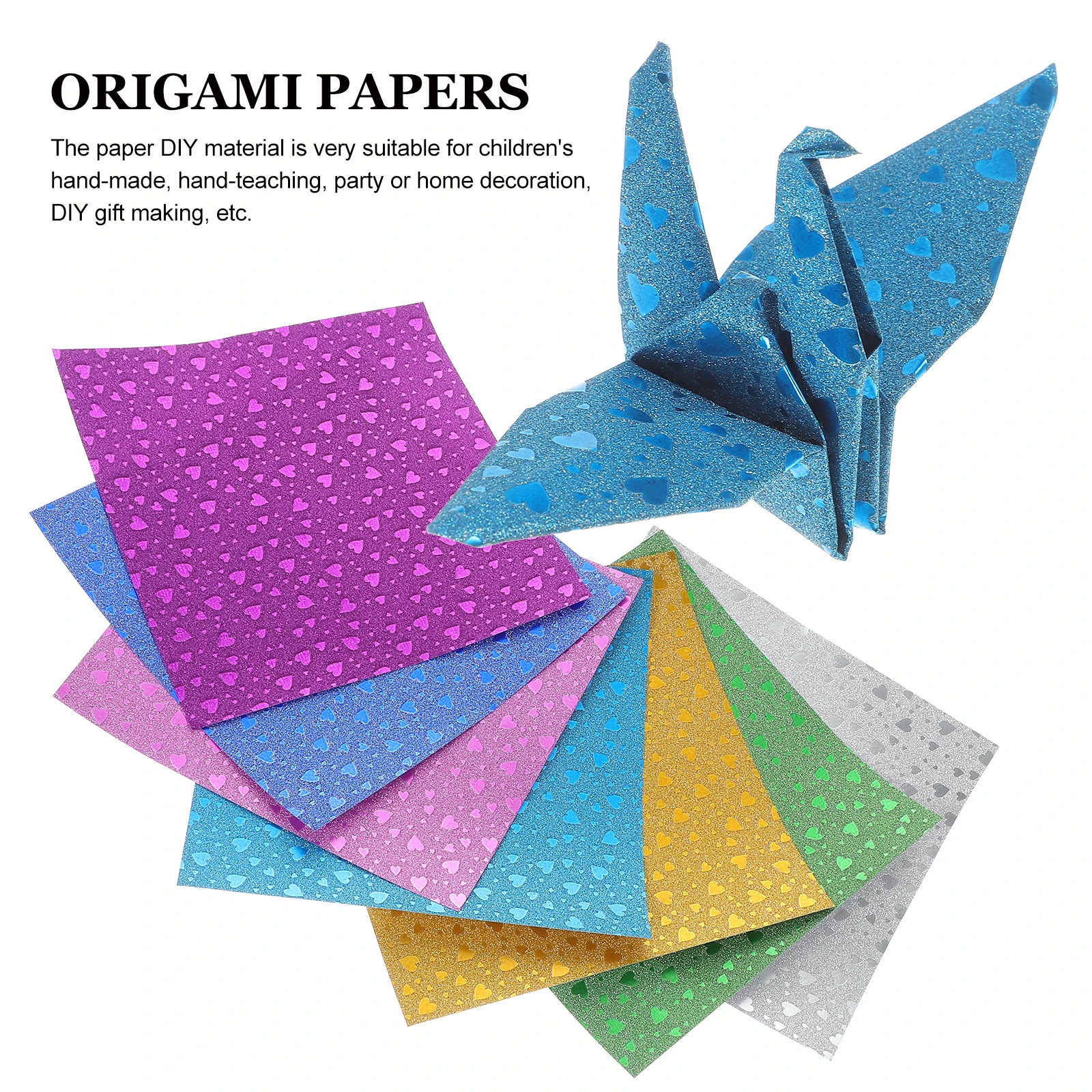 

112Pcs Exquisite Origami Paper for Kids and Adults Handmade DIY Folding Sheets Ideal for Crafts Brain Development School