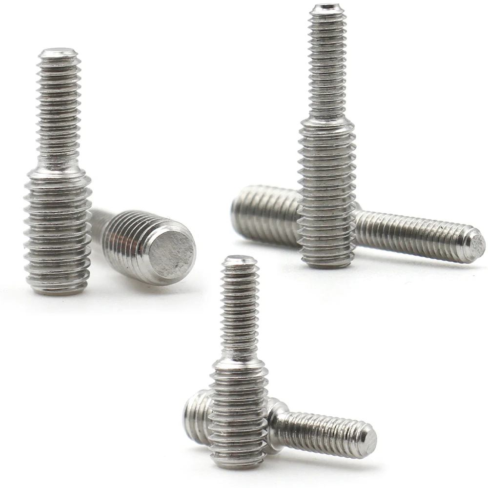 304 Stainless Steel Double Head Conversion Bolt M3 M4 M5 M6 M8 M10 M12 M14 M16 External Thread Changeable Diameter 1-10pcs - Image 3