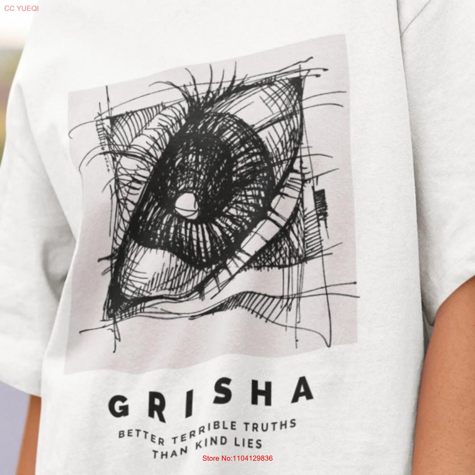 Футболка с шестью воронами Grishaverse Leigh Bardugo книги влюбленные Grisha Merch книга влюбленные длинные или Короткие рукава